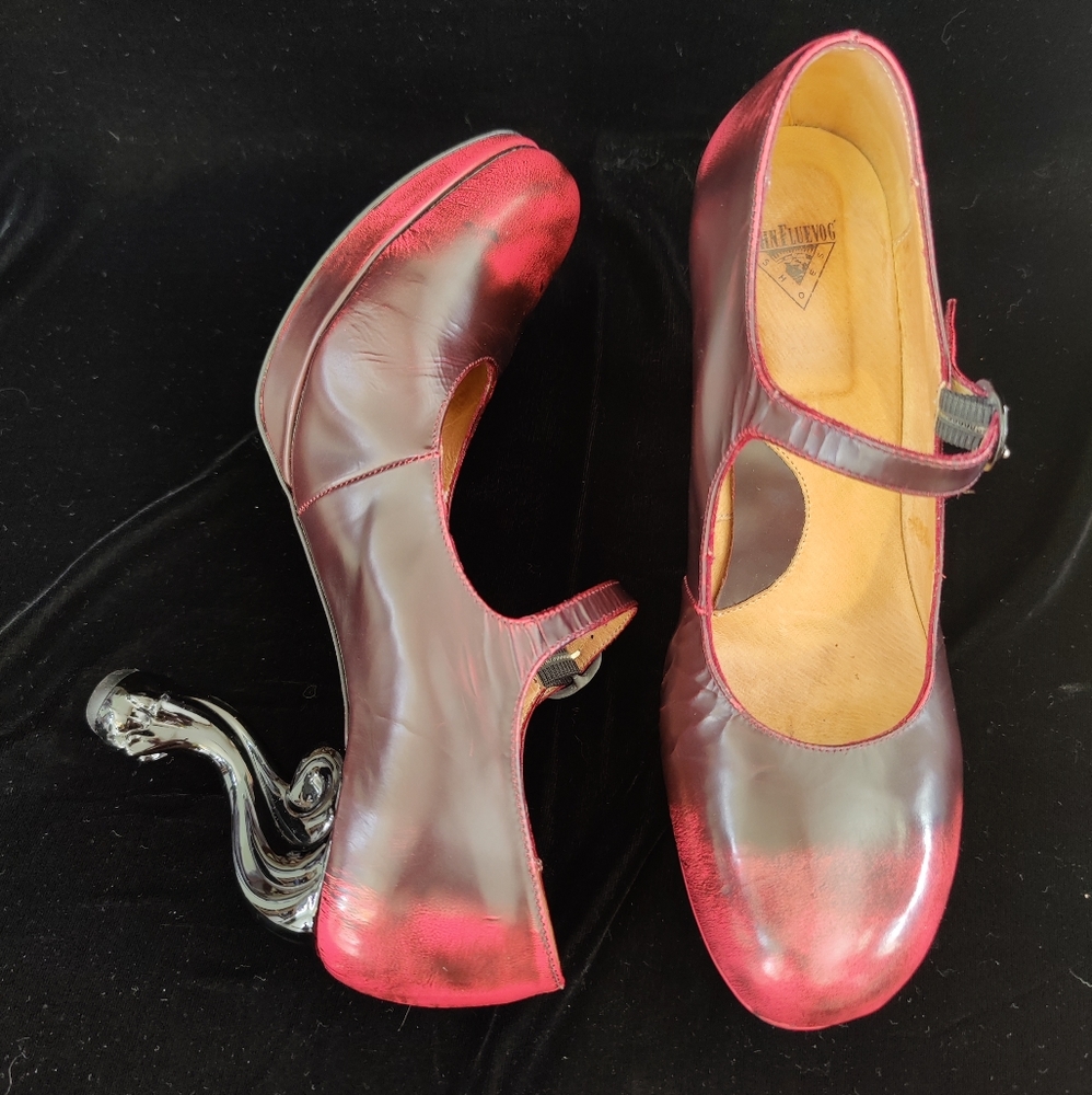 Fluevog Queen Transcendent Elizabeths - Pink